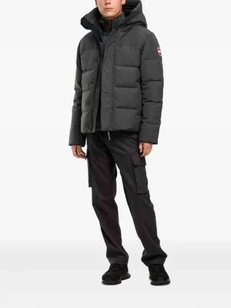 Geacă cu puf Canada Goose gri