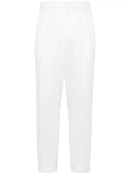 Kalhoty Brunello Cucinelli bílé