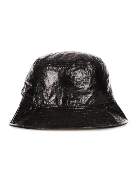 Lniany kapelusz Kangol czarny
