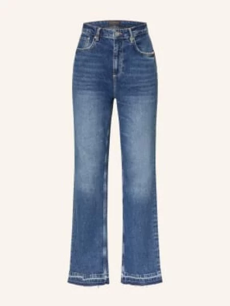 Allsaints Dżinsy Z Rozszerzanymi Nogawkami Fable blau