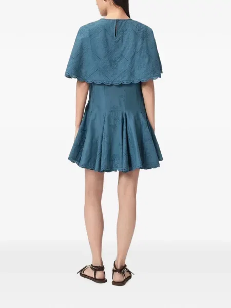 Rochie mini Allsaints albastru