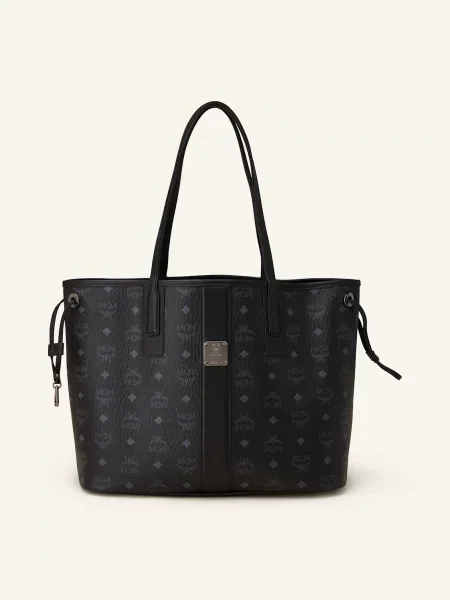 Shopper kabelka Mcm černá