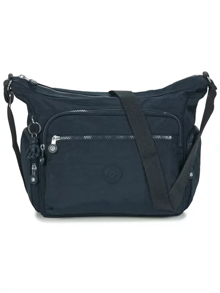 Crossbody torbica Kipling modra