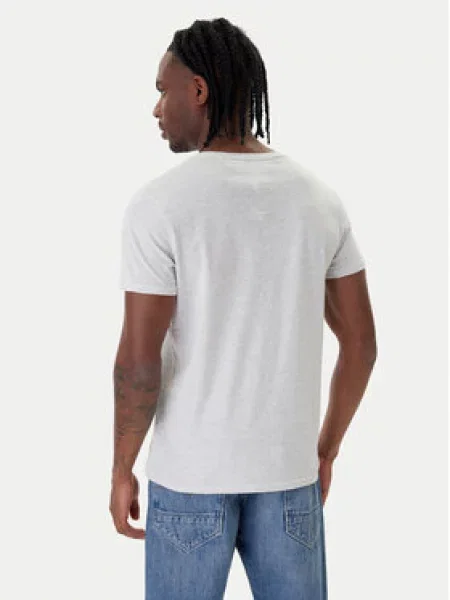 Tommy Jeans Marškinėliai Slim Fit pilka
