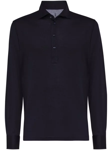 Polo Brunello Cucinelli albastru
