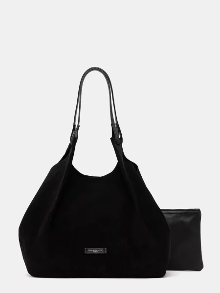 Gianni Chiarini geantă shopper pentru femei din piele DUA negru