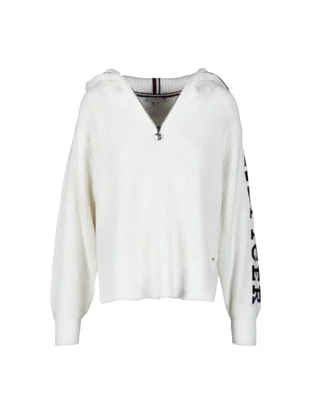 Sweter Tommy Hilfiger biały