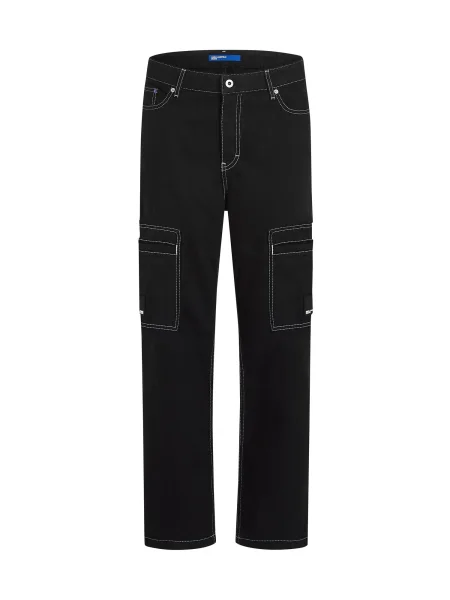 KARL LAGERFELD JEANS Kargo kavbojke črna