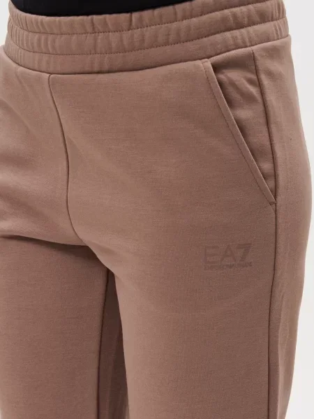 Спортивні штани Ea7 Emporio Armani коричневі
