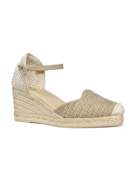 Espadrile Geox D GELSA LOW bež