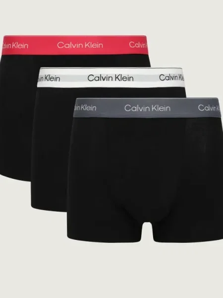 Calvin Klein Underwear Boxeri gri / roz / negru alb