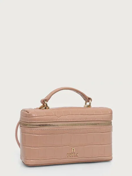 Furla Geantă Camelia Micro deschis roz