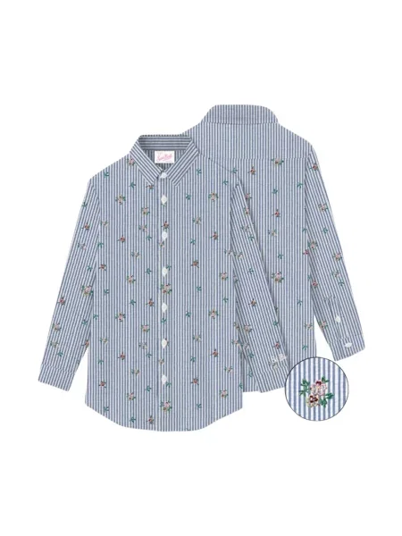 Koszula Mc2 Saint Barth niebieska