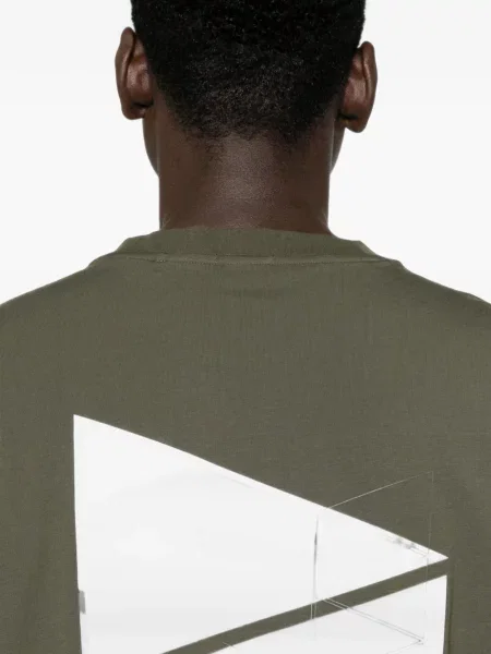 Tricou Boss cu imagine verde