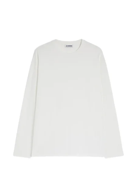 Tricou Jil Sander lung alb