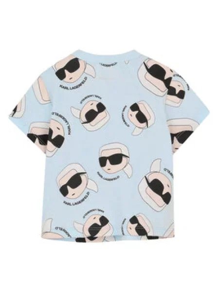 Karl Lagerfeld Kids Set majica i hlače S Šarena