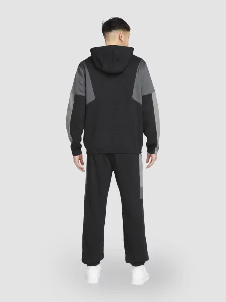 Флисовый костюмный спортивный костюм Nike черный