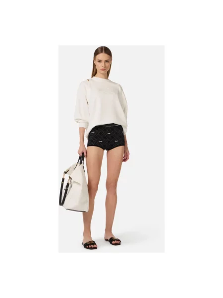 Bluza sportowa Elisabetta Franchi beżowa