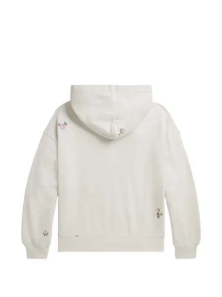 Bluza z kapturem dziecięca Polo Ralph Lauren biała
