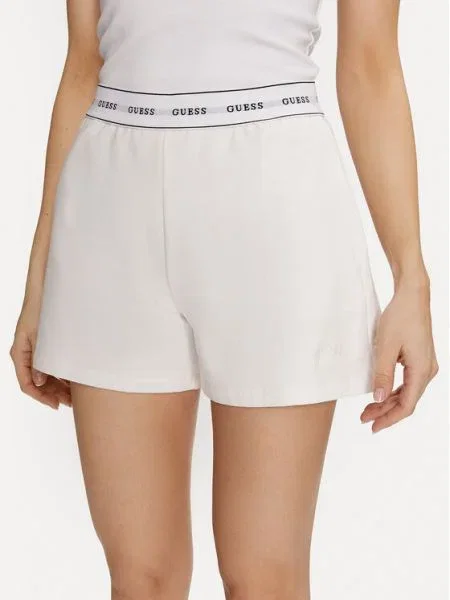 Guess Pantaloni scurți pijama Carrie alb
