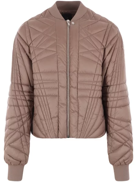 Geacă Moncler + Rick Owens maro