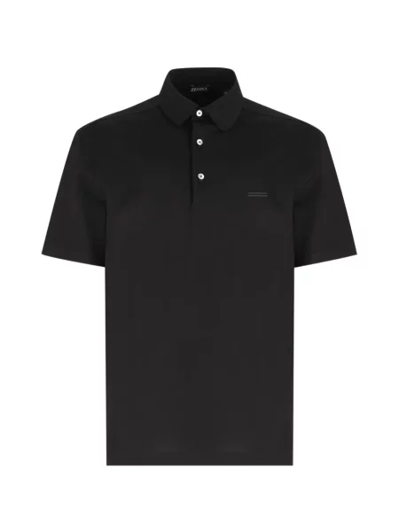 Scurt tricou polo Zegna negru