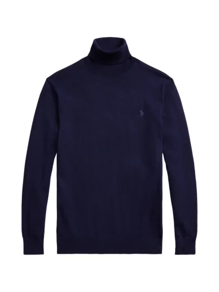 Tricou polo Polo Ralph Lauren cu glugă cu blană cu broderie roșu