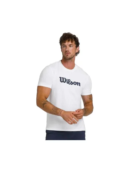 Ulična majica Wilson bijela