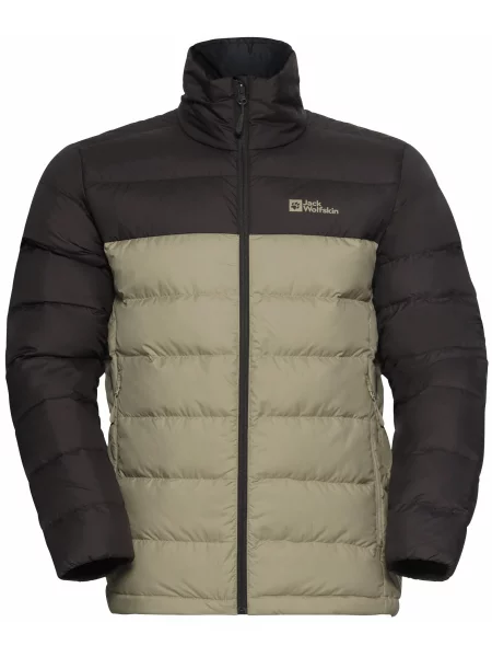 Пуховик Jack Wolfskin коричневый