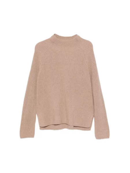 Sweter Max Mara wełniany brązowy