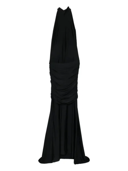Rochie maxi Medeea de costum negru