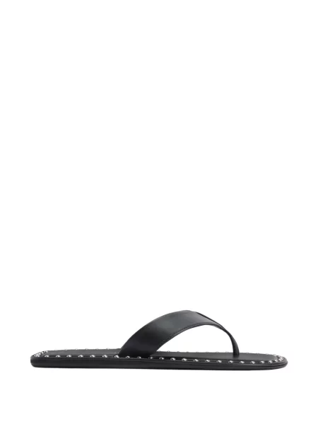 Chiloți tanga Giuseppe Zanotti din piele negru