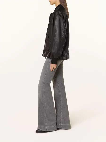 7 For All Mankind Flared Džíny Modern Dojo oho soho grey šedé