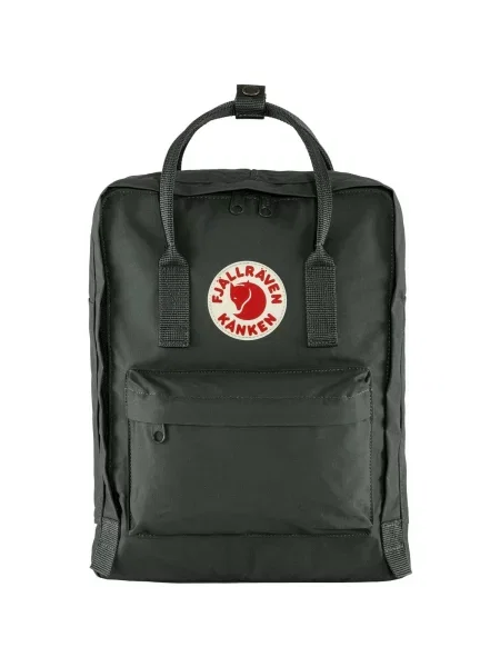 Fjallraven rucsac Kanken mare cu imprimeu verde