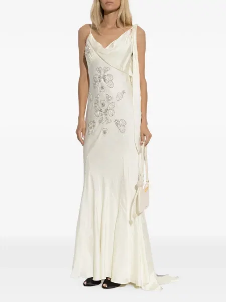 Rochie maxi Self-portrait din satin