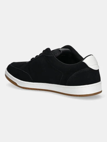 Semišové tenisky Tommy Jeans TJM CUPSOLE LONG LACE SKATE černá