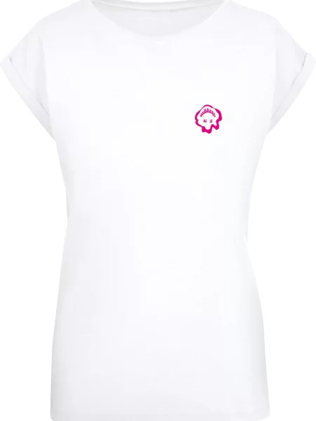 Mister Tee Tricou Everything Is Nice roz alb