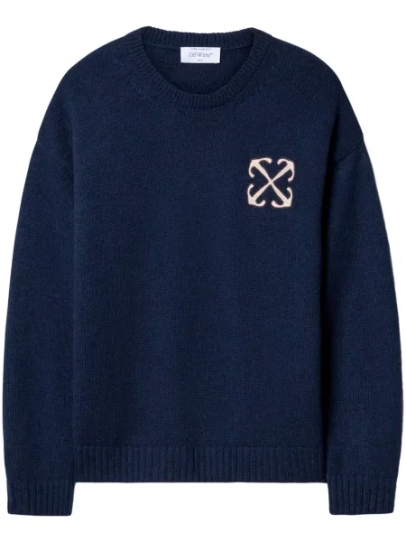 Pulover Off-white cu autograf
