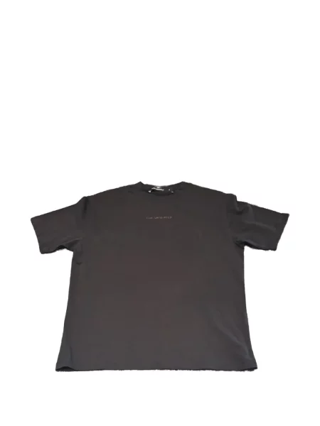 Tricou Karl Lagerfeld cu imagine cu decolteu rotund negru