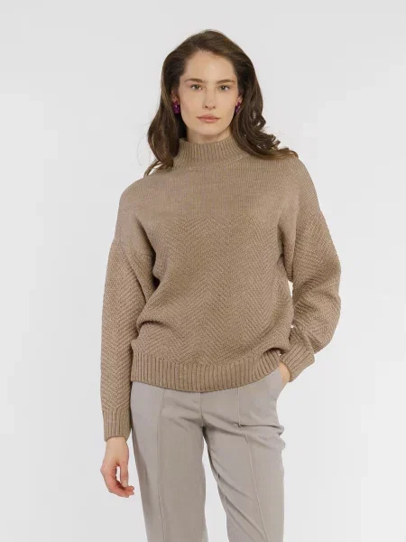 Светр Arber вовна/акрил бежевий