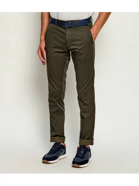BOSS ORANGE Pantaloni chino portocaliu