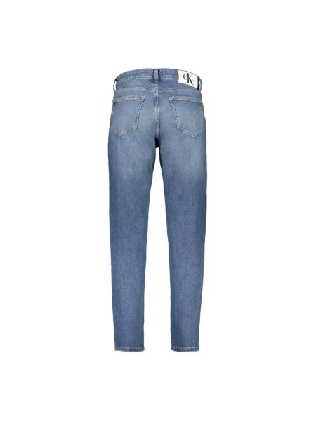Zwężane dżinsy Calvin Klein niebieski