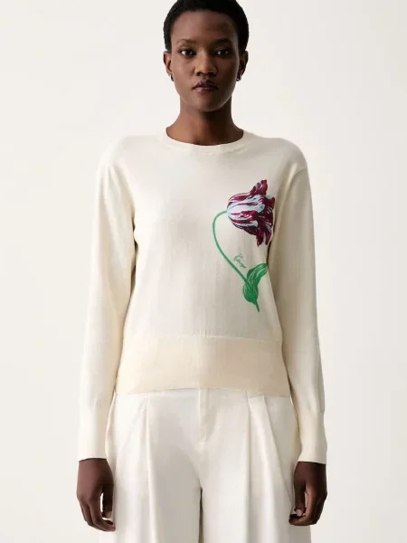 Kenzo pulover pentru femei cu bej