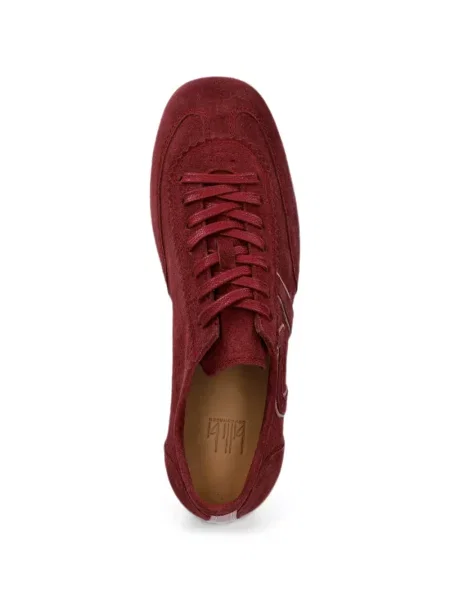 Fűzős szarvasbőr sneaker Billi Bi piros
