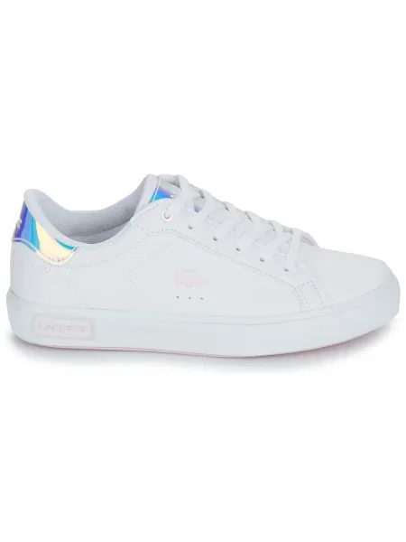 Pantofi copii Lacoste alb