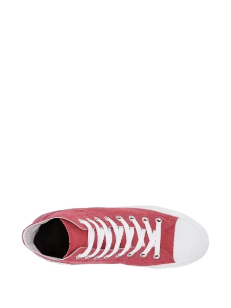 Sneakerși Converse One Star cu șireturi din dantelă maro