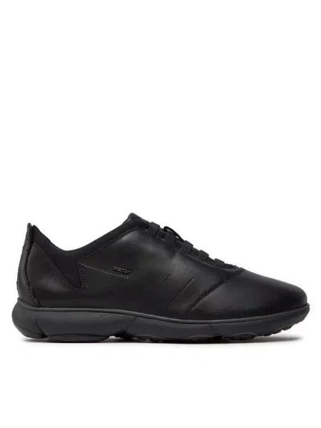 GEOX Pantofi cu șireturi negru