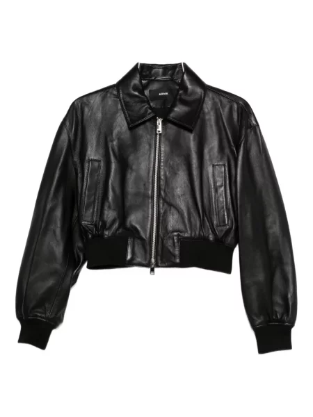 Geanta de piele Arma negru