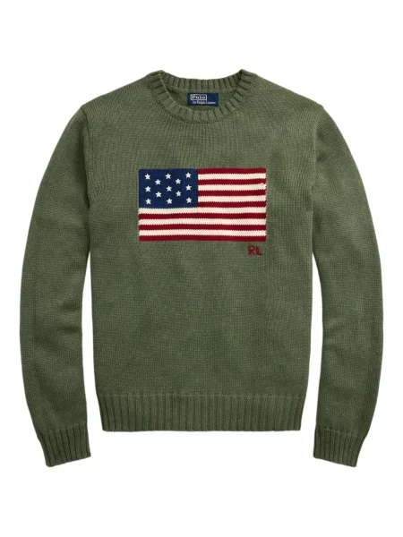 Ριγέ polo Polo Ralph Lauren με κουκούλα με αυτόγραφο λευκό