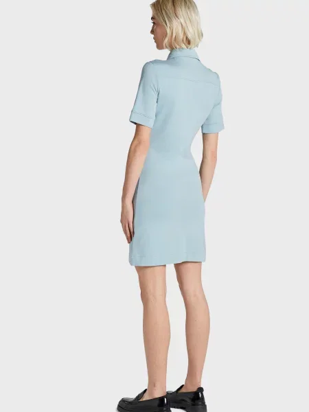 Сукня Gant з джерсі блакитна